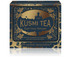 Чёрный чай Эрл Грей Earl Grey Intense Kusmi Tea  в пакетиках