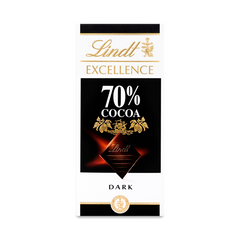 Чёрный шоколад Dark 70% Lindt