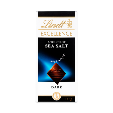 Чёрный шоколад Dark Sea Salt Lindt