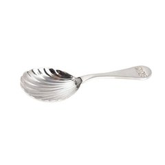 Long Handle Silver-Plated Caddy Spoon