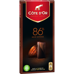 Чёрный бельгийский шоколад Noir 86% Extra Intense Cote D'Or