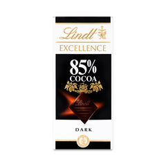 Чёрный шоколад Dark 85% Lindt