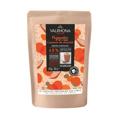 Чёрный горячий шоколад Nyangbo Ground chocolate 68% Valrhona