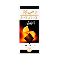 Чёрный шоколад Dark Orange Intense Lindt