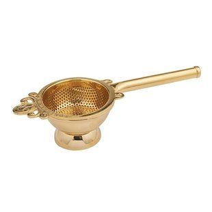 Чайный фильтр Gold-Plated Monogram Scroll Strainer&nbsp;Fortnum&Mason