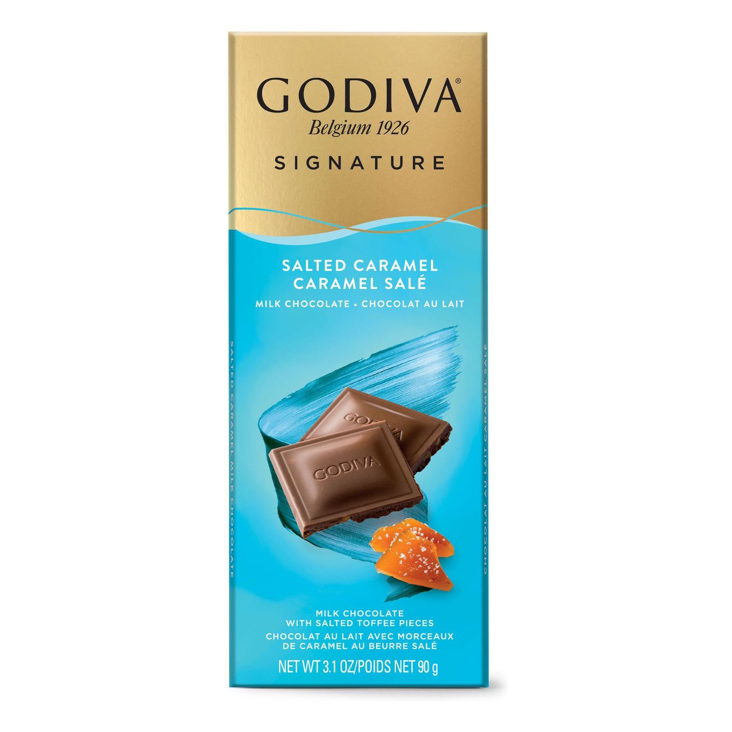 Godiva Belgium молочный шоколад фисташка