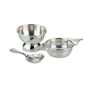 Чайный фильтр&nbsp;Tea Strainer & Long-Handled Caddy Spoon Set&nbsp;Fortnum&Mason