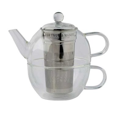 Чайник-заварник Glass Tea for One Teapot Fortnum&Mason