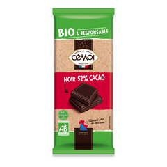 Чёрный шоколад  Dark 52% Bio Cemoi