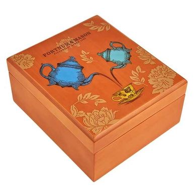 Small Wooden Tea Bag Box