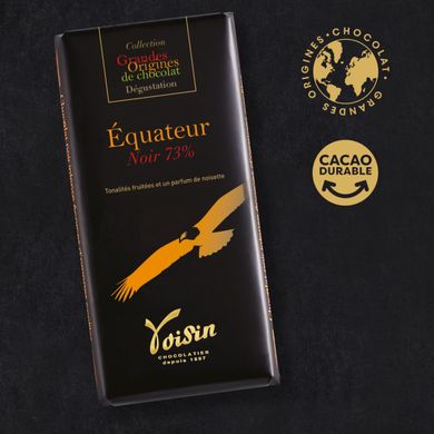 Чёрный шоколад Equateur Voisin