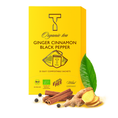 Травянной чай Ginger Cinnamon Black Pepper Organic Wital
