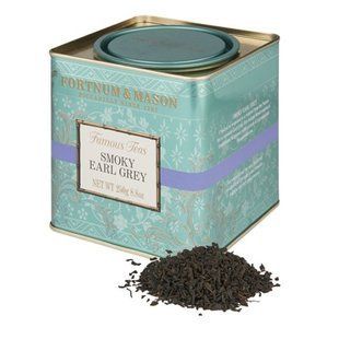 Английский чай Smoky Earl Grey Tea Fortnum and Mason в жестяной банке 250 грамм