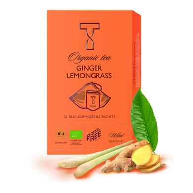 Травянной чай Ginger Lemongrass Organic Wital