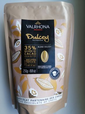 Молочный шоколад Dulcey Valrhona