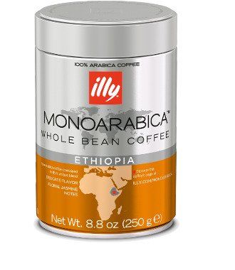 Итальянский кофе Illy Monoarabica Ethiopia  в зёрнах