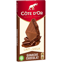 Молочный бельгийский шоколад Lait Ganache Chocolat Cote D'Or