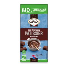 Молочный органический шоколад Lait Patissier Bio Cemoi 