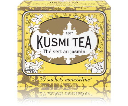 Французский пакетированный чай  Jasmine Kusmi Tea 10 штук