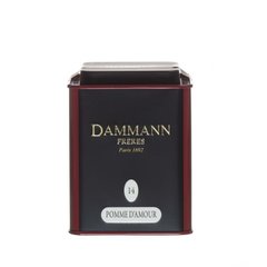 Чёрный ароматизированный чай Pomme D'Amour Dammann Freres