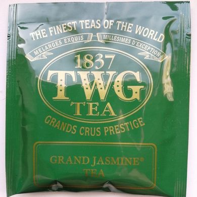Пакетированный зелёный чай Grand Jasmine TWG Tea
