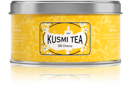Французский чай Kusmi Tea BB detox  в жестяной банке 125 грамм