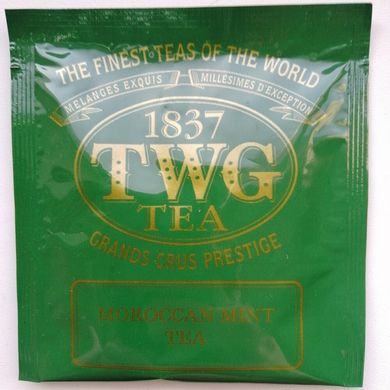 Пакетированный зелёный чай Moroccan Mint Tea TWG Tea