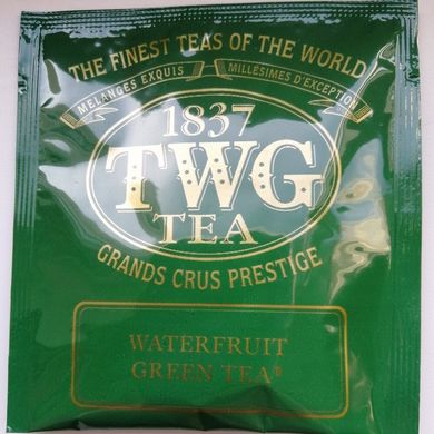 Пакетированный зелёный чай Waterfriut Green Tea TWG Tea