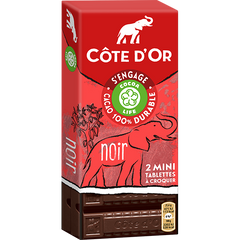 Чёрный бельгийский шоколад Cote D'Or Sengage Noir