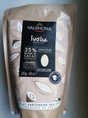 Белый шоколад Ivoire Valrhona