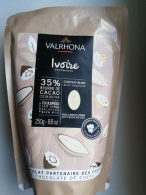 Белый шоколад Ivoire Valrhona